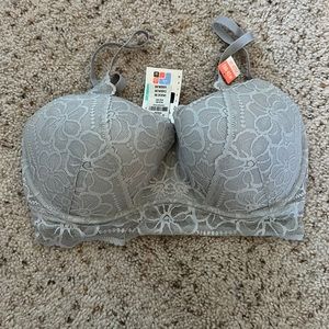 NWT Pink bralette push up D-DD